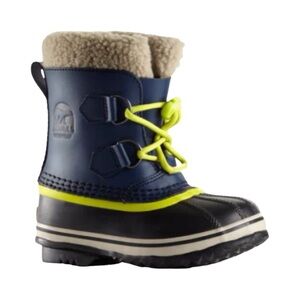 Sorel Kids Blue and Yellow Rain & Snow Boots